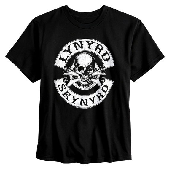707 Other - Lynyrd Skynyrd Biker Patch T-Shirt L XL Boys NWT